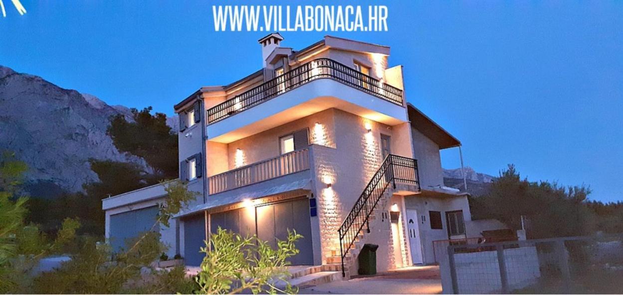 Appartement Deluxe Stone House Bonaca à Baška Voda Extérieur photo